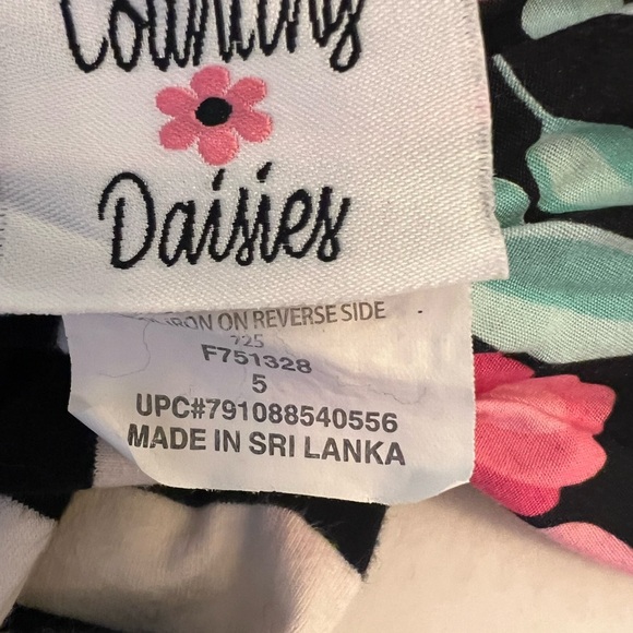 COUNTING DAISES GIRLS LONG SLEEVE SIZE 5 DRESSY DRESS WITH LEGGINGS - Picture 3 of 6